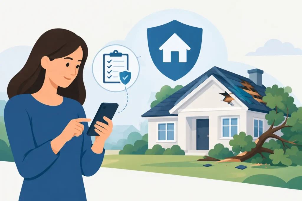 Como acionar o seguro residencial após um sinistro