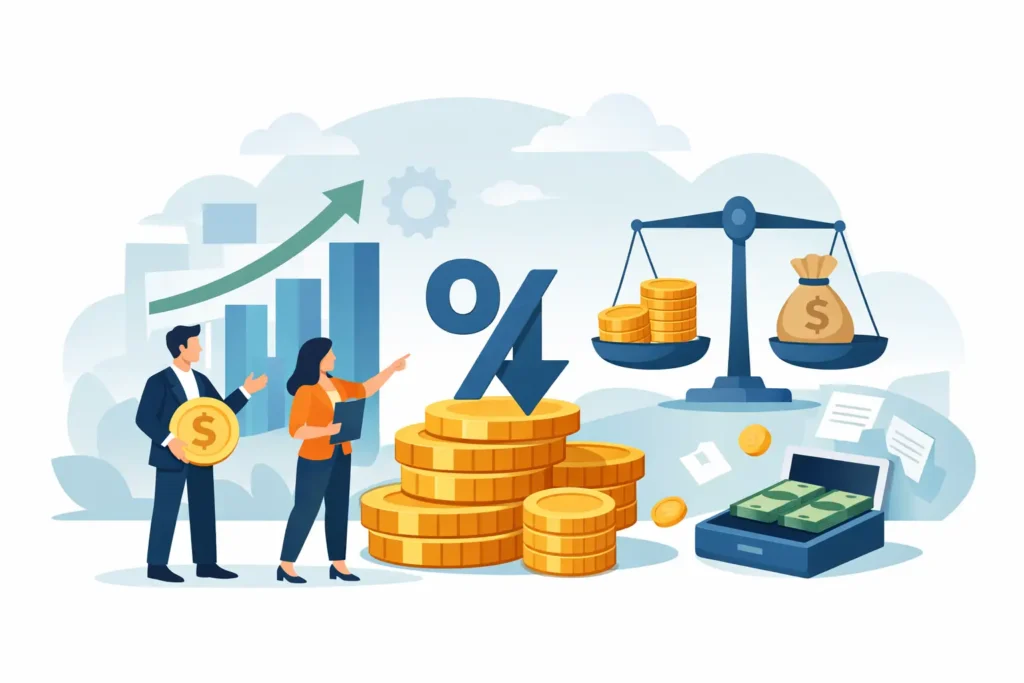 Como reduzir juros empresariais sem travar o caixa