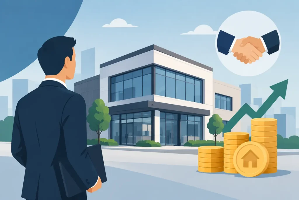 Financiamento de imóveis comerciais com estratégia