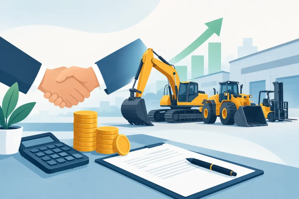 Financiamento de máquinas e equipamentos com estratégia