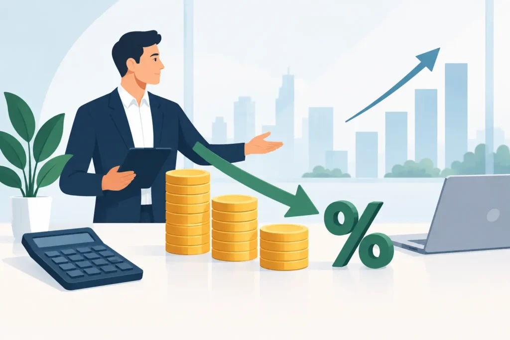Financiamento no lucro real com menor custo