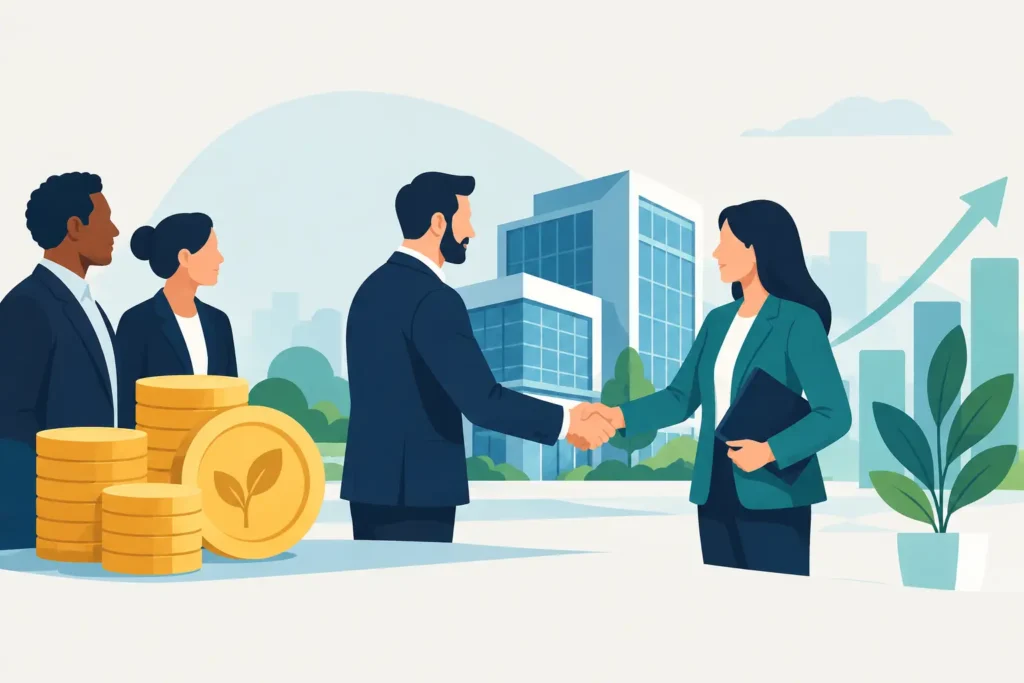 Fontes privadas de financiamento corporativo