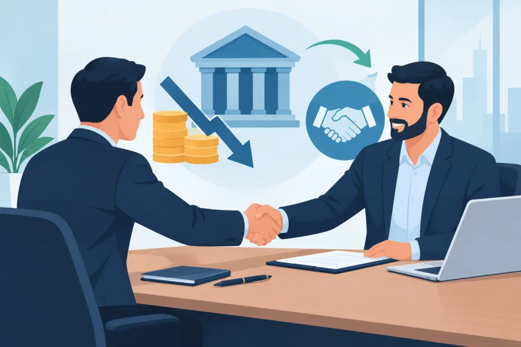 Como renegociar dívida bancária empresarial
