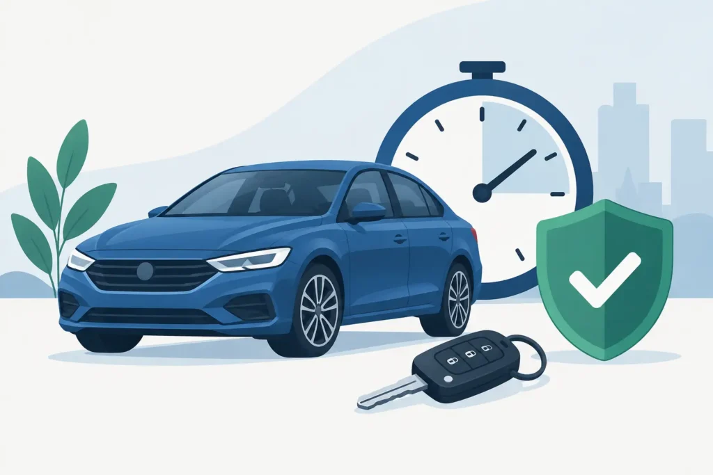 Quanto tempo demora o crédito com garantia de veículo?